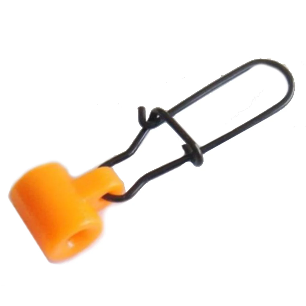 

Fishing Line Fishing Sinker Slide Hooked Steel Snap Connector Pin Swivel