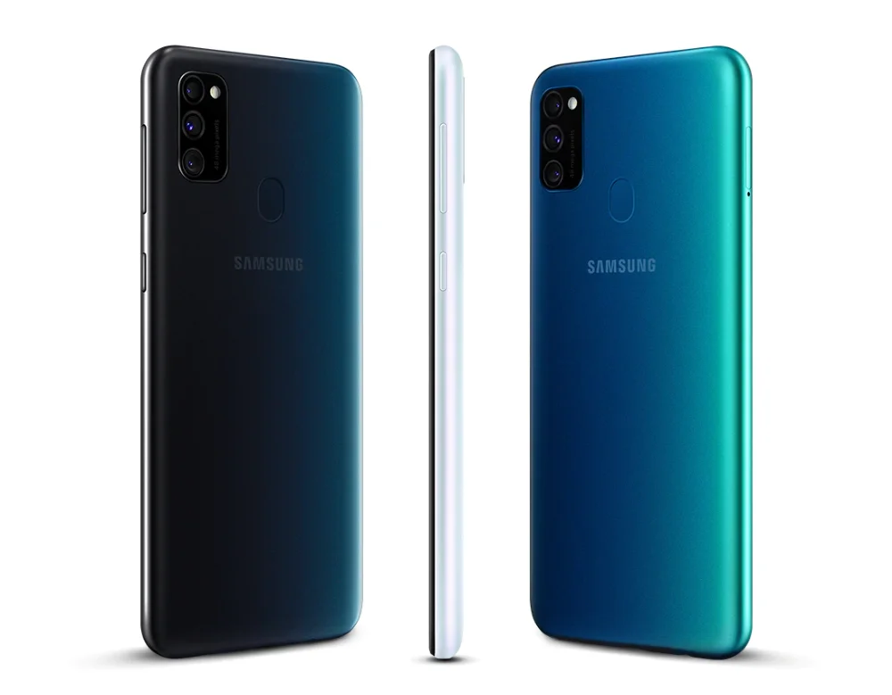 Samsung Galaxy M30s 6 ГБ 128 ГБ 6," sAMOLED дисплей 48MP Тройная камера 6000 мАч батарея мобильный телефон