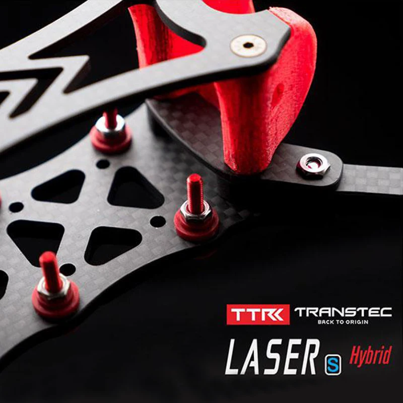 Транс TEC Laser S демпфирующая система уникальный дизайн мягкое резиновое кольцо и пользовательские 7075 концевые винты TPU Антенна крепление