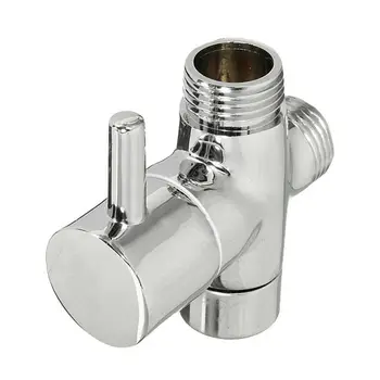 

Adjustable 3 Three Way T-adapter Valve Bathroom Shower Head 3 Way Shower Faucet Tee Connector Valve Tool