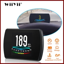 GEYIREN P12 Automobil Auf-board Computer Auto Digitale OBD Fahr Computer-Display T600 GPS heads-up display HUD Für autos 2018
