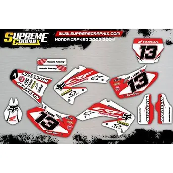 

Kit Adhesivos Honda CRF 450 2002 2004 ADESIVY STIKERS