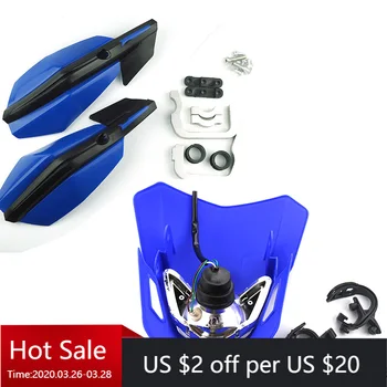 

Motorcycle Handguards Hand Guards Headlight Headlamp For Husqvarna FC TC FE TE FX TX 125 250 300 350 450 501 501S 2016 2017