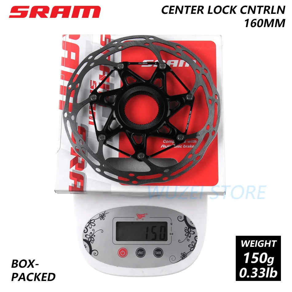 SRAM AVID CenterLine дисковый тормозной ротор G3 160/180/203 мм HS1 6 Болты ротора CNTRLN XR округлые диски Центральный замок диск 1 шт - Цвет: CNTRLN 160 Boxed