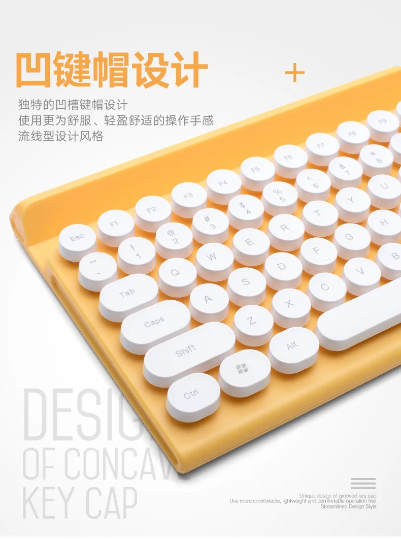 LT500 sem fio Mute Punk teclado e