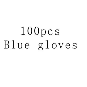 

100pcs Blue gloves