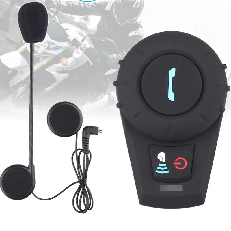 ABKT-Freedconn 1 шт. мотоциклетный Bluetooth домофон шлем Bt домофон мото Fm радио