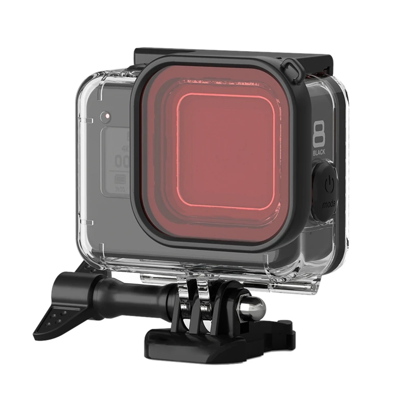 Для GoPro Hero 8 Спортивная камера Дайвинг защитный чехол фильтры для Gopro8 черный Дайвинг камера видеокамера защитный