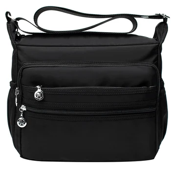 

LJL-All-Match Ladies Messenger Bag Waterproof Shoulder Bag Simple Light Casual Wallet Handbag