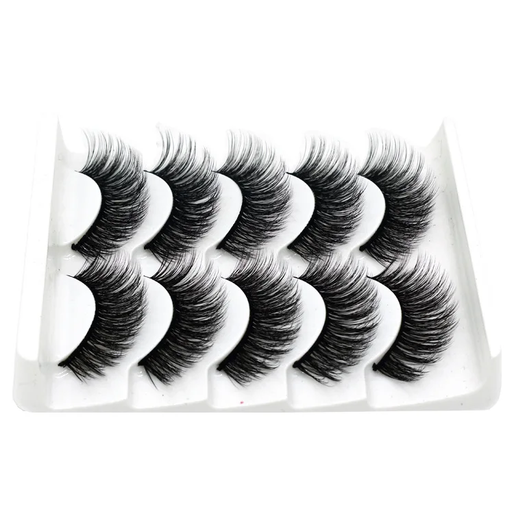 5Pairs 3D Soft False Eyelashes Long Makeup Lashes Extension 100% Cruelty Free Handmade Eyelash Full Strip Fake Lashes For Beauty 5Pairs 3D Soft False Eyelashes Long Makeup Lashes Extension 100% Cruelty Free Handmade Eyelash Full Strip Fake Lashes For Beauty