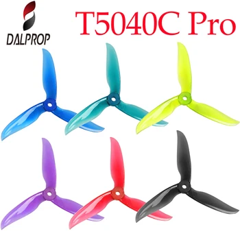 

6/12Pair DALPROP CYCLONE T5040C PRO 5040 Pro 5x4x3 3-blade POPO Propeller CW CCW for RC Drone FPV Racing