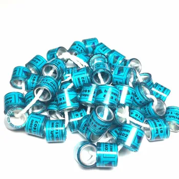 

500 pieces pigeon foot ring with word 2020 high quality durable bird ring chicken foot ring multicolor bird bands