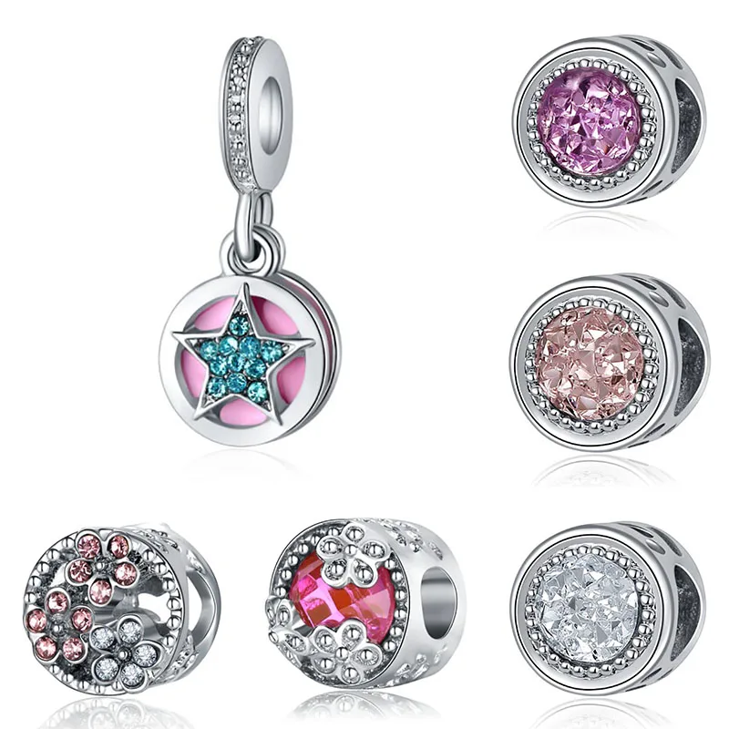 Оригинальные подвески для браслета Pulsera Pandora бусины изготовления ювелирных
