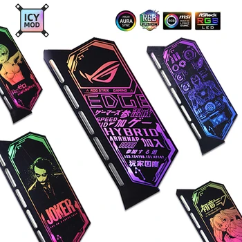 

Acrylic VGA Holder RGB Vertical GPU Bracket Graphics Card Support 12V 4Pin 5V 3Pin AURA Chassis Customize Water Cooler Custom