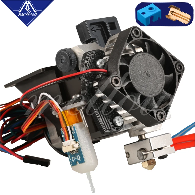 Запчасти для 3D принтера Mellow Titan Aero V6 hotend экструдер полный комплект + сенсорный 3d