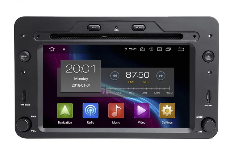 Best DSP octa core Android 9.0 Car DVD GPS For Alfa Romeo Spider Alfa Romeo 159 Brera 159 Sportwagon RADIO stereo auto navigation 17