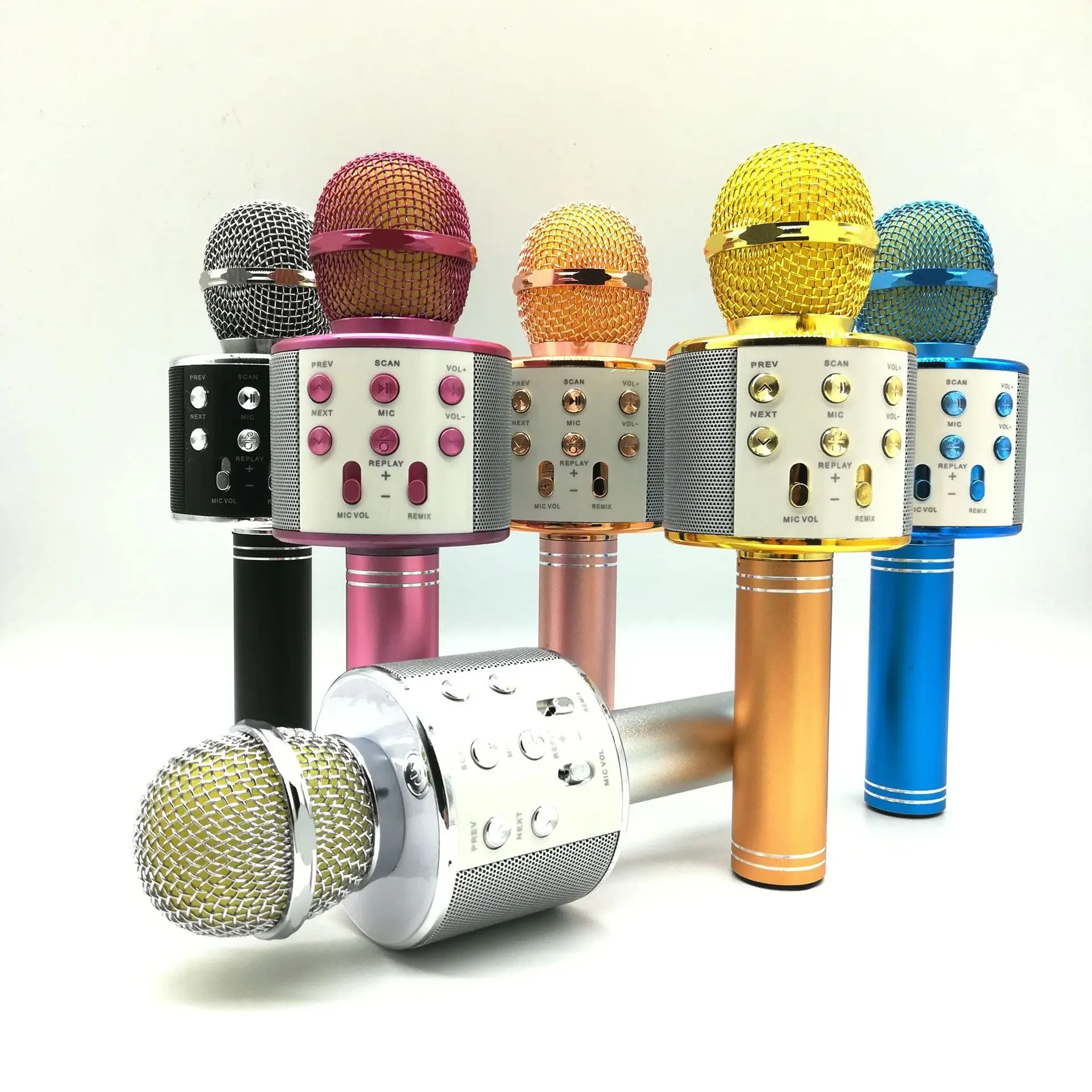 

Mobile microphone wireless bluetooth KTV live recording studio handheld microphone studio wireless mic voice amplifier wireless