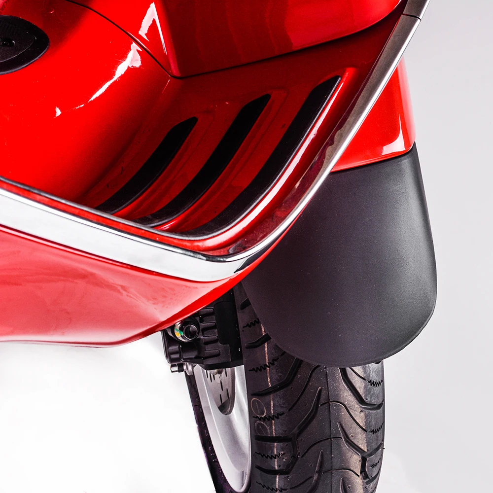 

MOTO4U Front Fender Mudguard Splash Guard Extender for Vespa Motorcycle