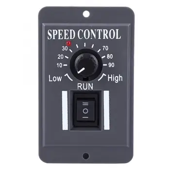 

DC 10V-60V Motor Speed Controller Governor Speed Control Switch CW/CCW Motor Governor 6A Motor Regulator