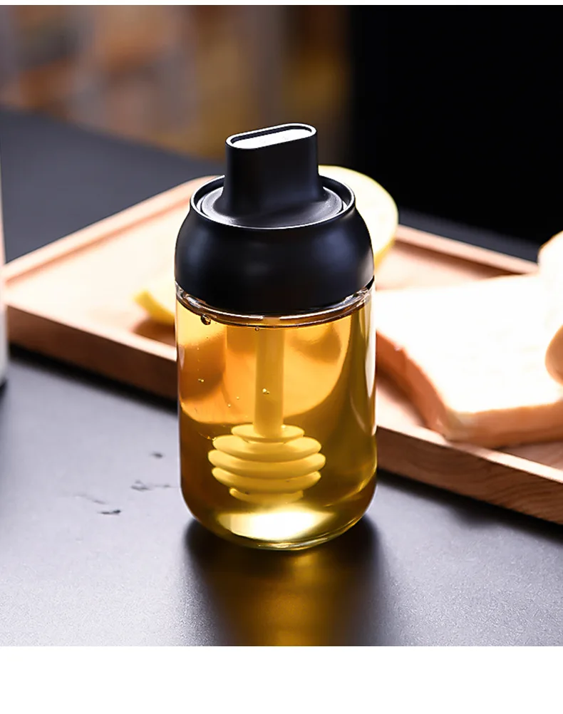 Kitchen Seasoning Containers Glass Sealed Honey Bottle 10 Kitchen Seasoning Containers Glass Sealed Honey Bottle