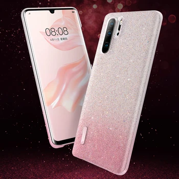 

Rhinestones Phone Case For Huawei P30 Pro Luxury Sparkling Glitter Bling Phone Back Designer Diamonds Fashion Cases
