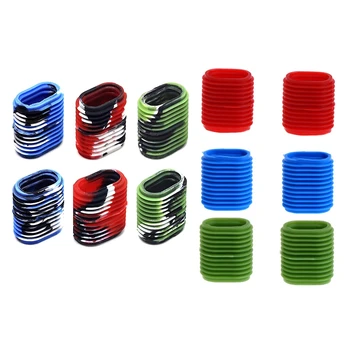 

6PCS Fish Wheel Handle Rubber Sheath Water Drop Wheel Drum Wheel Fishing Reel Handle Anti-Skid Protective Sleeve