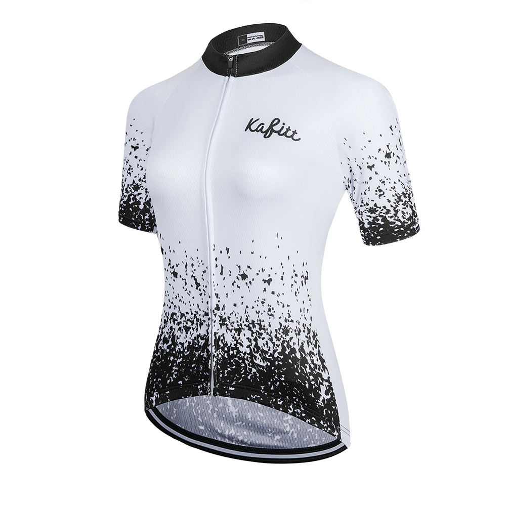 Female Cyclist Kafitt Cycling Clothes MTB Maillot Bike Shirt Downhill Jersey Pro Team Tricota Mountain Bicycle Clothing XS