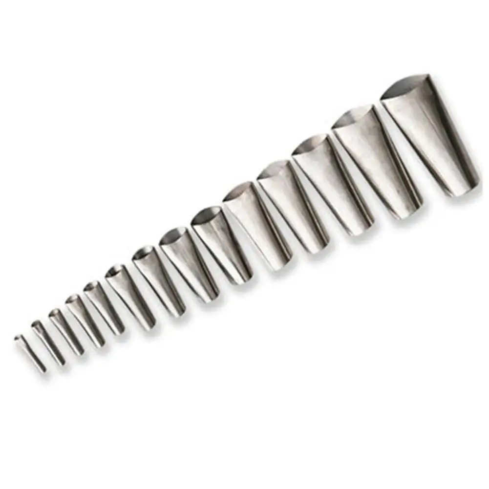 

14PCS Stainless Steel Nozzle Mighty Caulking Finisher Sealant Caulk Nozzle Finishing Tools for Kitchen Bathroom Window #40