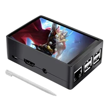 3.5 Inch Raspberry Pi 4 Touch Screen 480*320 TFT LCD Display ABS Case For Raspberry Pi 4B 3B 3B+