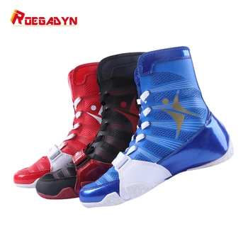 

ROEGADYN Sports Shoes Professional Fitness Weightlifting Deep Squat Shoes Boxing and Deadlift Training Shoes