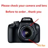 Filter kit UV CPL ND4 Lens Hood Cap Cleaning Pen for Canon EOS 850D 2000D 4000D 1300D 3000D Rebel T6 T7 T100 Camera 18-55mm Lens 2