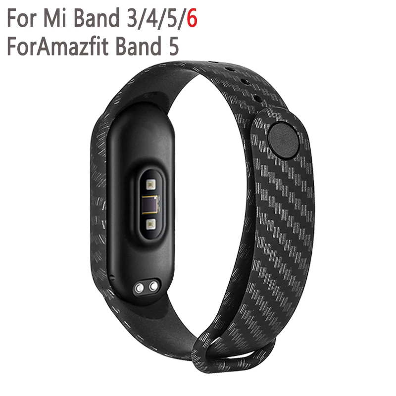 Силиконовый сменный Браслет для mi band 5 xiaomi 6 3 4 браслет Amazfit Band | Электроника
