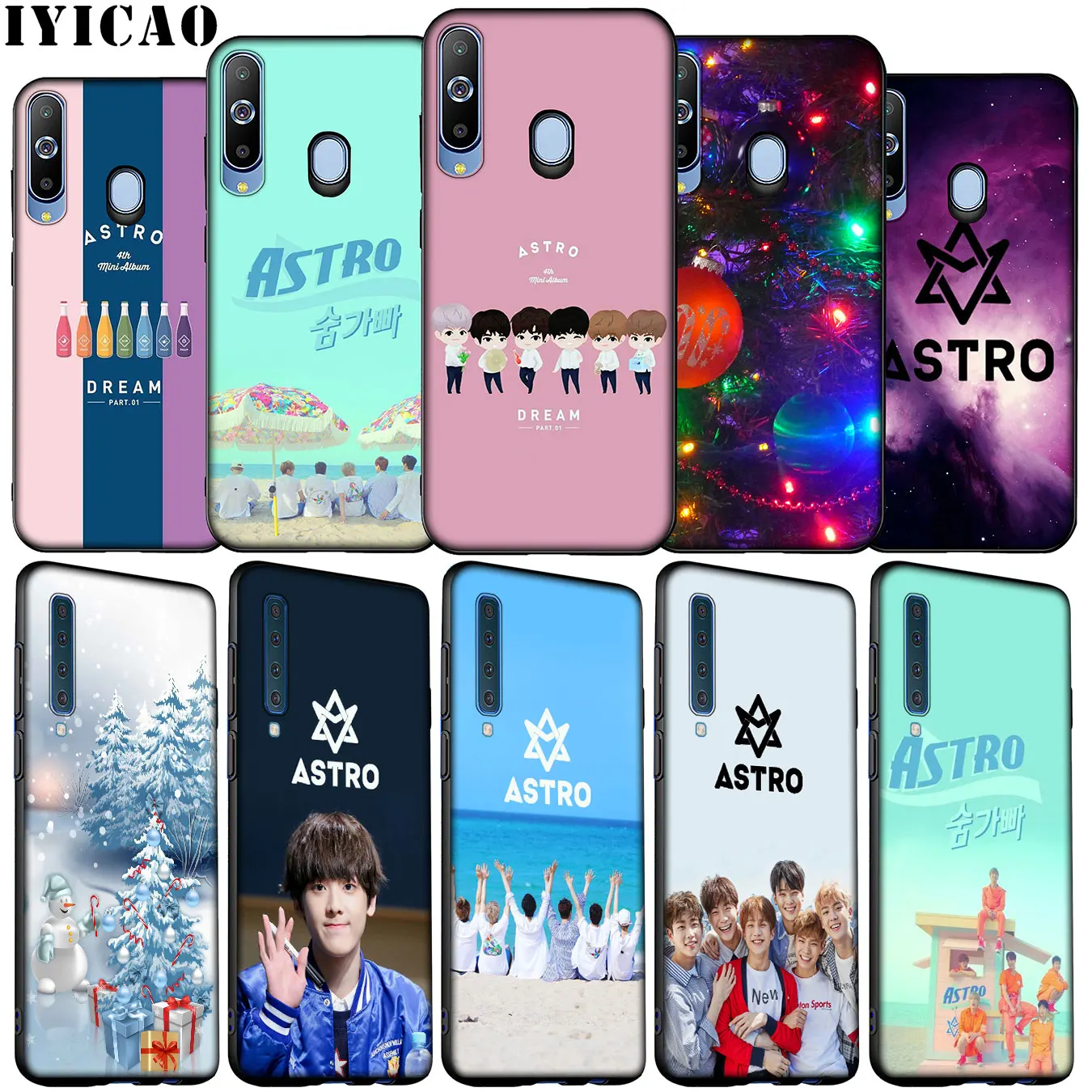 KPOP ASTRO Мягкий силиконовый чехол в форме сердца для Samsung Galaxy A70 A50 A60 A40 A30 A20 A10 M10 M20 M30