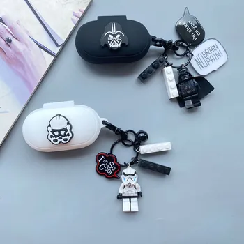 

Cute Silicone Earphone Case For Samsung Galaxy Buds With Keyring Shockproof Bluetooth Ultra Thin Earphone Cover For Galaxy Buds+