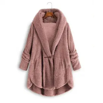 

Women Luxury Faux Fur Teddy Fleece Sweater Oversized 5XL Sherpa Coat Fluffy Fleece Cardigan Warm luxurious Sherpa Sweaters
