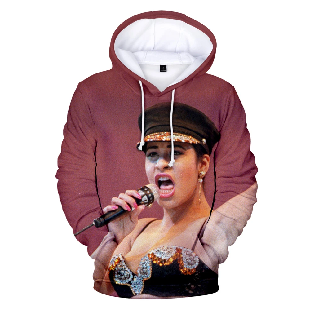Selena Quintanilla 3D Print Hoodies Women/Men Fashion Long Sleeve Hooded Sweatshirts 2019 NEW HOT Sale Casual Streetwear Clothes