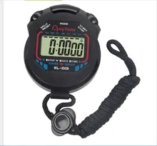 Chronomètre de sport classique numérique professionnel, étanche, LCD, avec chaîne, nouveau, 2022