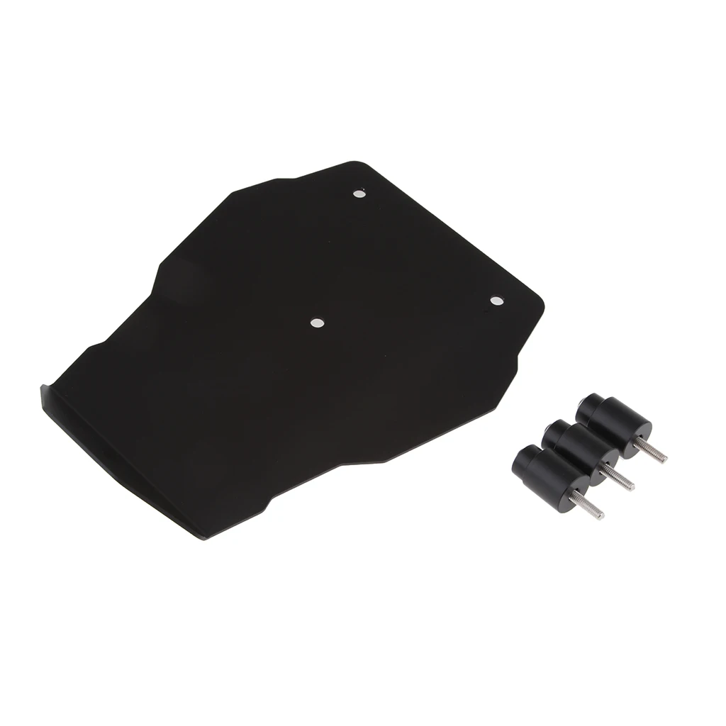 Motorcycle Mud Flap Fender Splash Guard For BMW R1200GS LC 14-17 Black