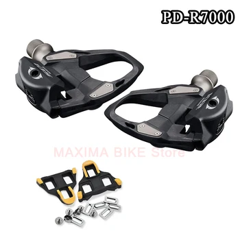 

Genuine 105 PD R7000 CARBON Road Bicycle Self-Locking SPD Pedals Bike Pedal with SH11 Cleats Free shipping