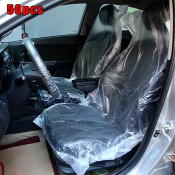 

Protection Disposable Seat Cover Cushion 140*80cm 50pcs 50pc Auto Vehicles