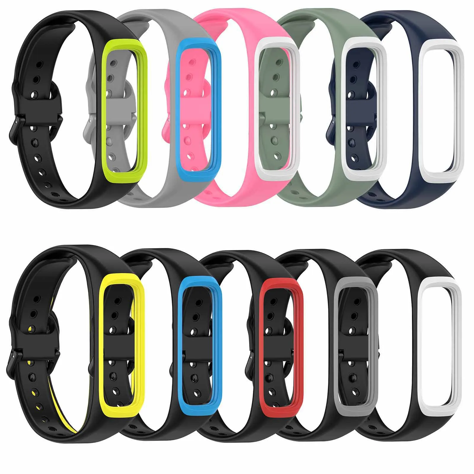 Для Samsung Galaxy Fit SM-R22 Release замена силиконовый браслет для часов ремешок Band Smart