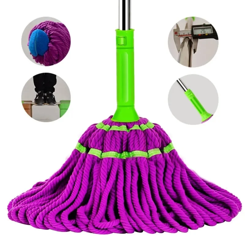 Handwashing Selftwisting Water Mop Lazy Mop Household Squeezing Water