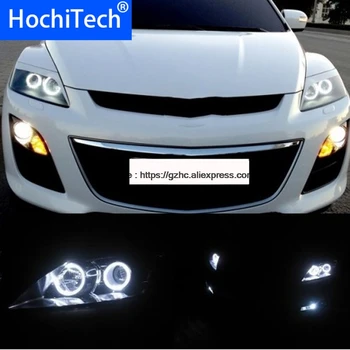 

HochiTech For Mazda CX-7 2006-2012 Ultra Bright Day Light DRL CCFL Angel Eyes Demon Eyes Kit Warm White Halo Ring Car-styling