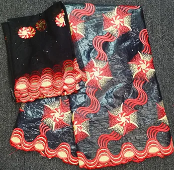 

bazin riche getzner 2019 nigerian lace fabrics bazin riche fabric 2+5yards african lace fabric african french lace fabric HL-A25