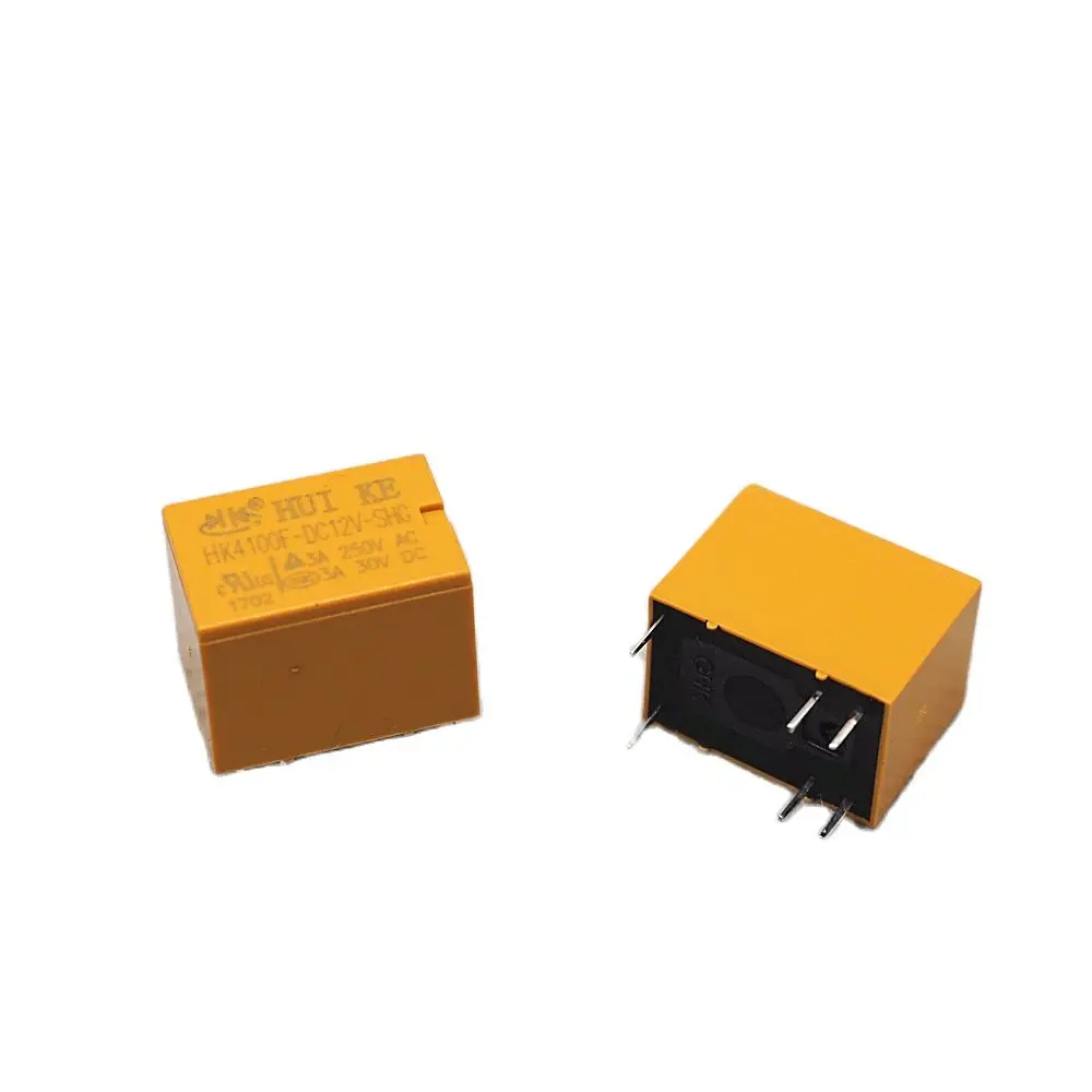100PCS HK4100F-DC12V-SHG 12V relay 3A 250VAC 6PIN HUIKE HK4100F DC12V SHG Free shipping | Обустройство дома