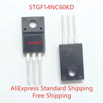 

10 Pieces GF14NC60KD STGF14NC60KD TO-220F 600V 7A (in stock)