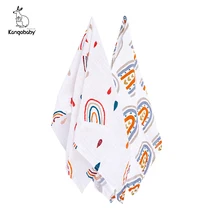 Kangobaby – ensemble de 2 pièces # My Soft Life #, écharpe multifonction colorée arc en ciel à la mode pour bébé