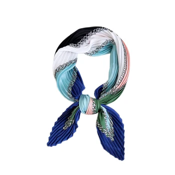 

Small Square Satin Scarf Head Neck Scarf Foulard Femme Bandana Elegant Women's Hair Tie Band Wrap Handkerchief Head New Hair Tie