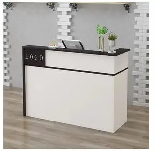 Modern cashier counter, small counter, clothing store, beauty salon, hairdressing salon, bar table, reception desk