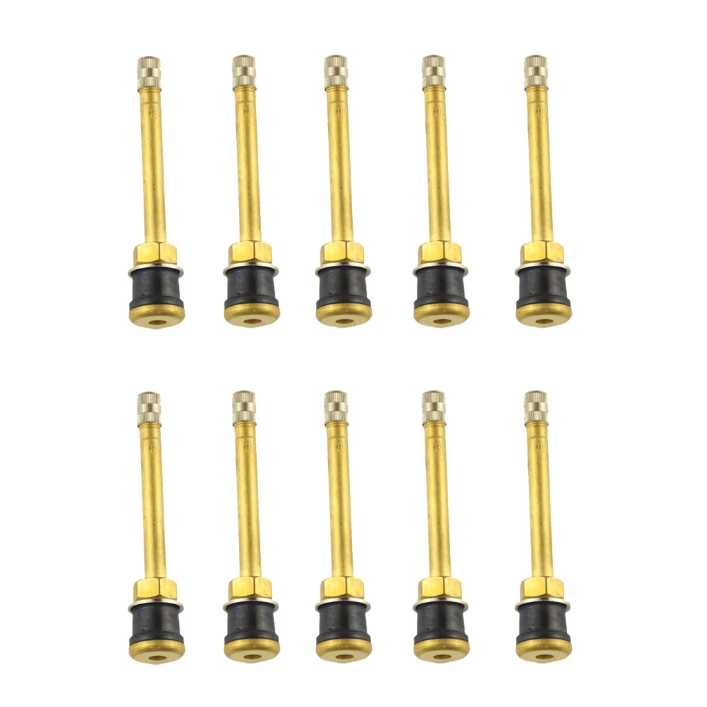10pcs TR571 Tubeless Valve Stem 5/8'' (16mm) Rim Hole Tire Repair Parts